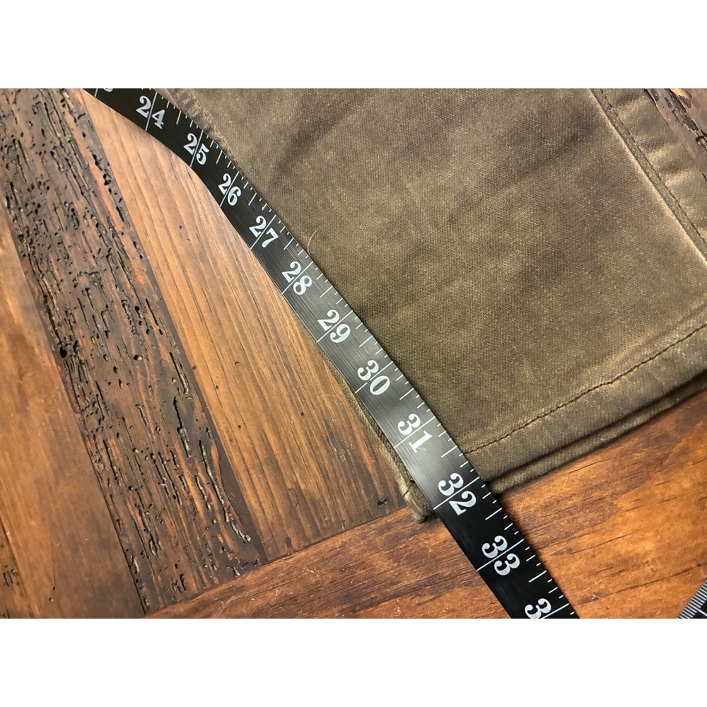 Serenede Cargo Jeans Tigers Eye Skinny Multi Pocket Utility Tactical Men's 34 - Picture 5 of 8